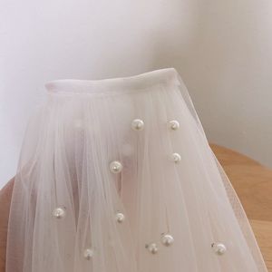 Wedding veil 👰‍♀️ pearl veil chapel length 90 inches